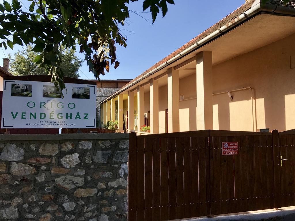 Origo Vendégház Sárospatak Exterior foto